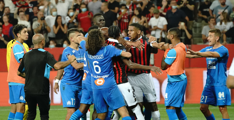 Spelers Marseille delen de foto's van verwondingen en lijken er klaar mee