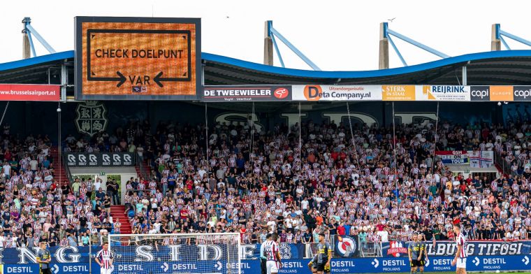 Goed nieuws voor supporters in Eredivisie-stadions: VAR-beelden op groot scherm