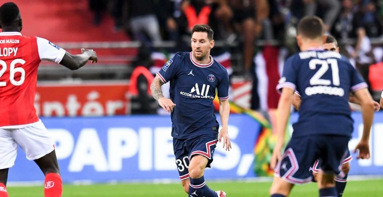 Messi wint met PSG ruim op bezoek bij Stade Reims in langverwachte debuutwedstrijd