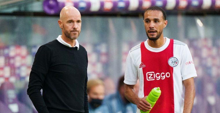 Ten Hag ziet 'stap voorwaarts' bij Ajax: 'Hij heeft de handschoen goed opgepakt'