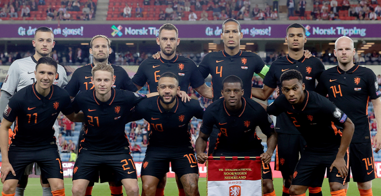 Vier Oranje-spelers op scherp tegen Montenegro: wedstrijd tegen Turkije in gevaar