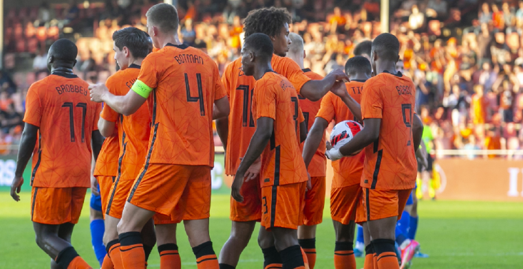 Zakelijke opening van Jong Oranje in nieuwe EK-kwalificatiereeks