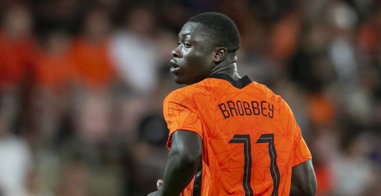 Brobbey reageert op Overmars: 'Komt goed, ooit speel ik sowieso weer voor Ajax'