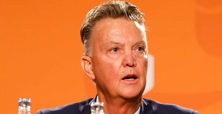 Van Gaal verrast met naam van Oranje-kandidaat: 'Ik had nog nooit van hem gehoord'