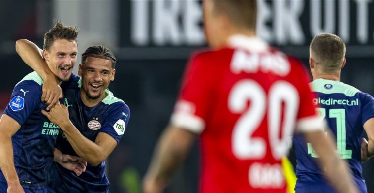 PSV wint eerste Eredivisie-topper door fraaie goals: AZ hard onderuit in Alkmaar