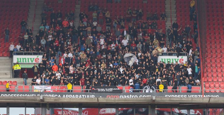 FC Twente is klaar met overlast uitvak: supporters bekogeld met bekers urine