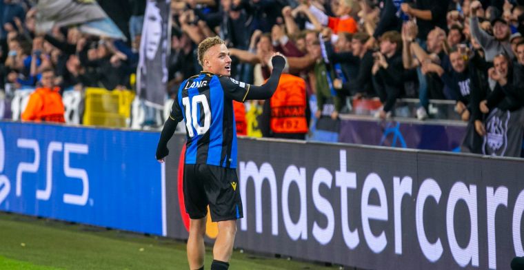 Europa ontdekt Lang op 'historische' avond Club Brugge: 'Fantastische toekomst'