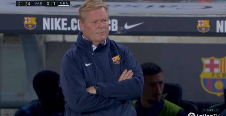 Koeman in de problemen: FC Barcelona komt al na een minuut op achterstand