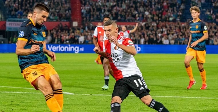 Jubileumgoal Linssen en dubbelslag Til leiden Feyenoord naar zege op Heerenveen