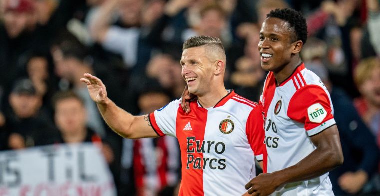 'Ik denk dat ik de kritiek hier bij Feyenoord zal blijven houden tot ik wegga'