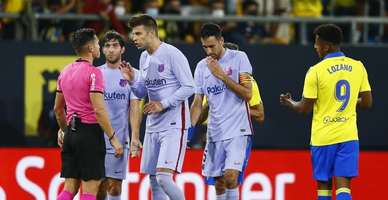 Pleidooi Piqué na remise Barça: 'Laten we niet naar twee kampen zoeken'