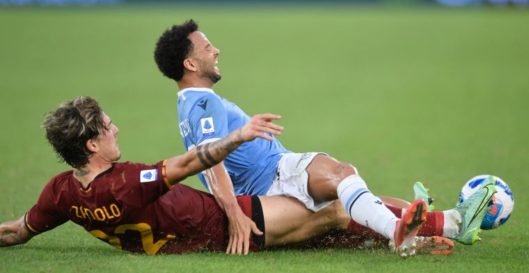 Lazio verslaat AS Roma in beladen stadsderby na geweldig voetbalgevecht