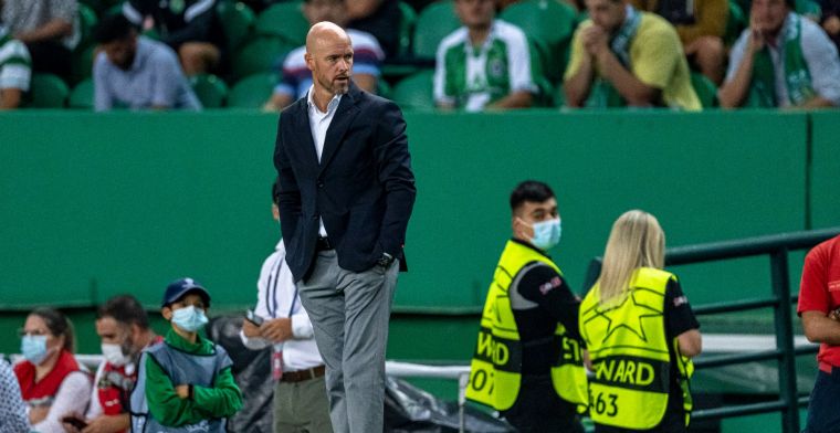 Ten Hag tevreden met reactie Ajax-spelers: 'Dan moet je bal niet buiten schieten'