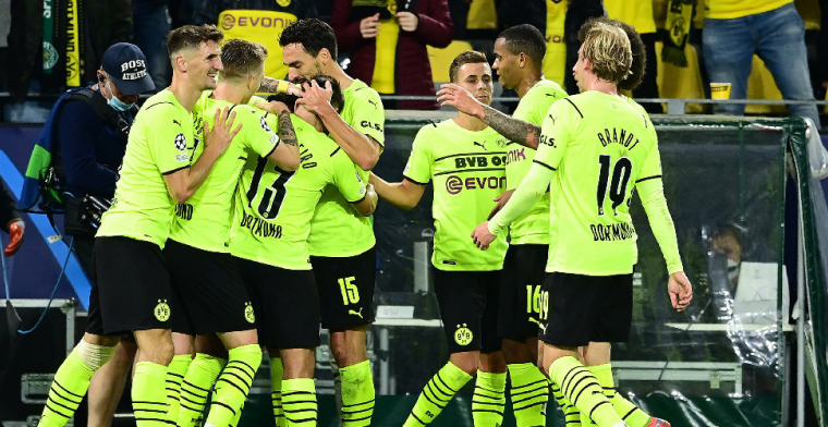 Malen matchwinner voor Borussia Dortmund, Milan verzuipt in blessuretijd