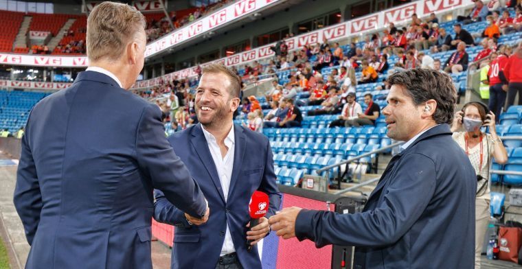 Van der Vaart oneens met publieke opinie na Ajax-Besiktas: 'Vond hem waanzinnig'