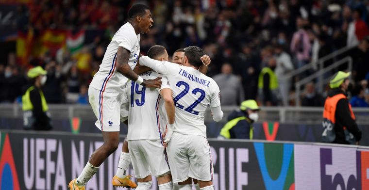 Frankrijk kroont zich tot winnaar van Nations League door nieuwe comeback