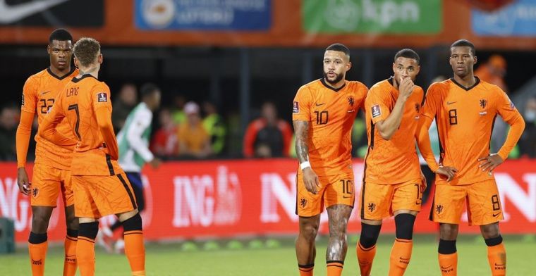 Oranje zet tennisuitslag neer tegen Gibraltar, Turken ontsnappen in minuut 99
