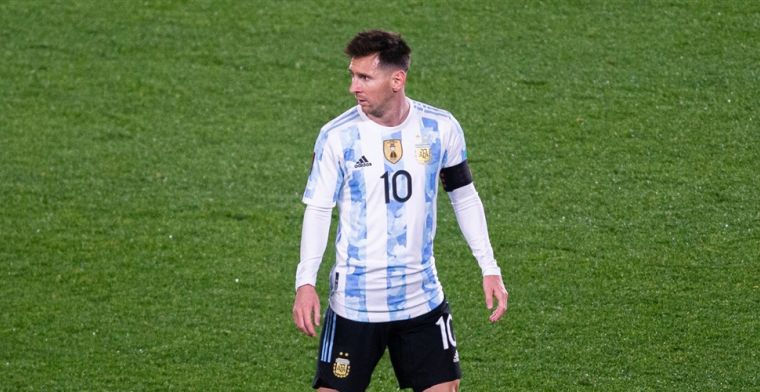 Messi neemt Argentinië bij de hand, Antony kan remise Brazilië niet voorkomen