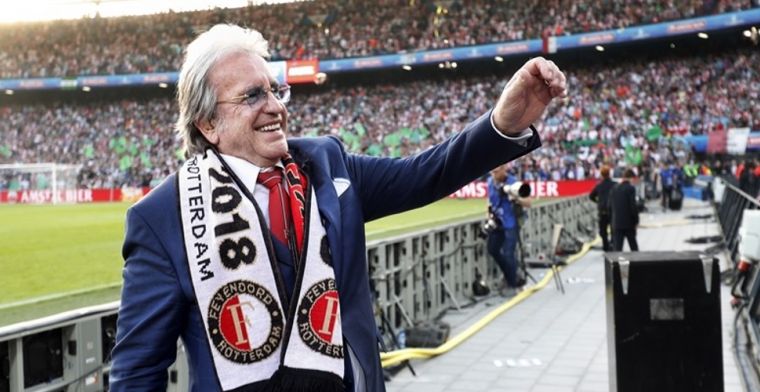 Lee Towers brak in voor kampioenswedstrijd Feyenoord: 'Beenhakker uit zijn plaat'