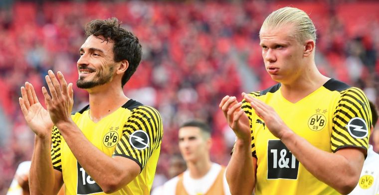 Dortmund-coach praat mond voorbij: Hummels veroorzaakte blessure Haaland