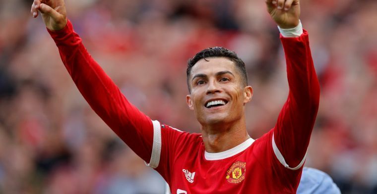 Fenomeen Ronaldo bezorgt United late zege, Bayern wint ruim van Benfica