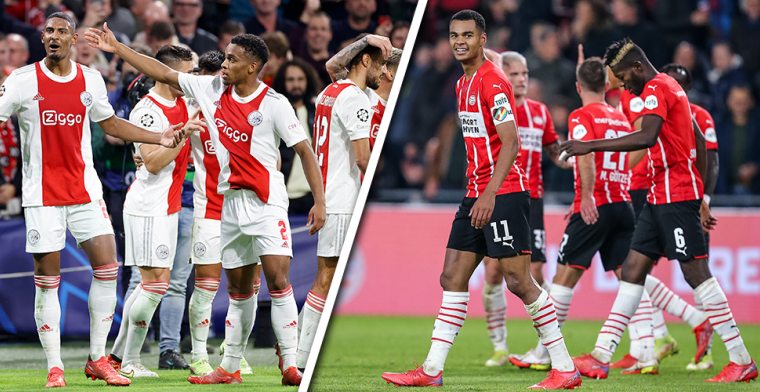 Titanenstrijd in de Eredivisie: hier liggen de kansen en gevaren voor Ajax en PSV