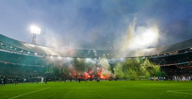 Union-fans mogen Kuip niet in tijdens duel met Feyenoord en zijn woest op politie