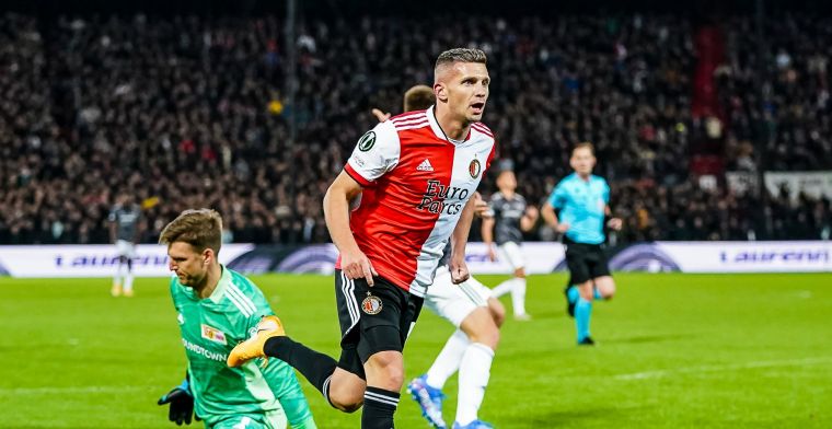 UEFA ziet Linssen uitblinken bij Feyenoord en nomineert spits voor onderscheiding