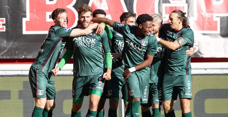 NEC wint nipt op bezoek bij FC Twente door flinke fout van Pröpper