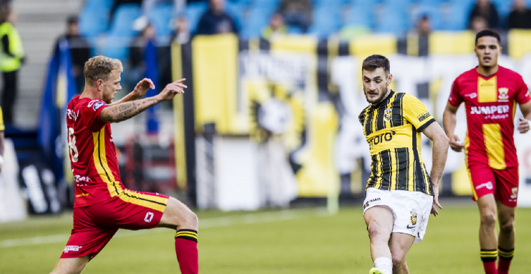 Vitesse gaat in blessuretijd verrassend onderuit tegen Go Ahead Eagles