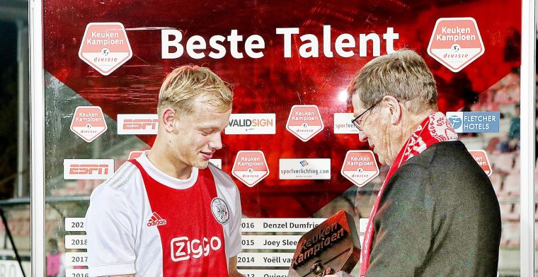 Goednieuwsshow in Amsterdam: Ajax beste opleidingsclub van Europa
