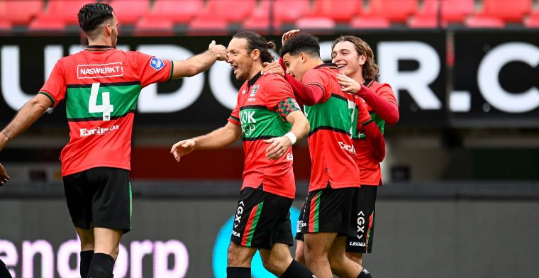 NEC droogt Groningen af en klimt naar zevende plek in Eredivisie