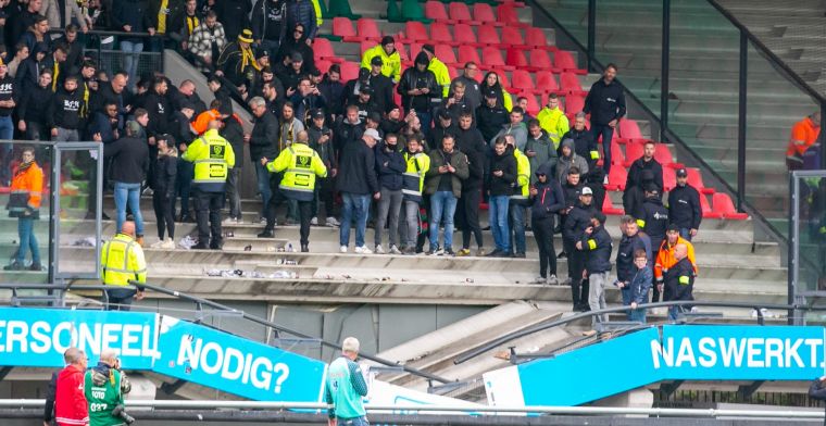 NEC langer zonder supporters in Goffert: 'Veel scheuren in tribunes'
