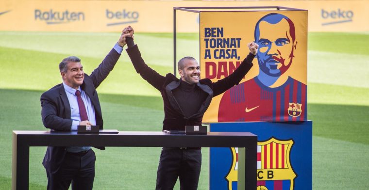 RAC1: Barça neemt clausule van 100 miljoen op in contract van Dani Alves