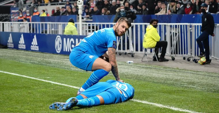 Lyon - Marseille definitief gestaakt nadat Payet waterfles op zijn hoofd kreeg