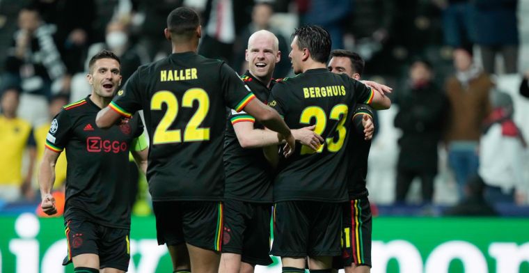 LIVE: Ajax wint van Besiktas door dubbelslag Haller en pakt winst in Groep C