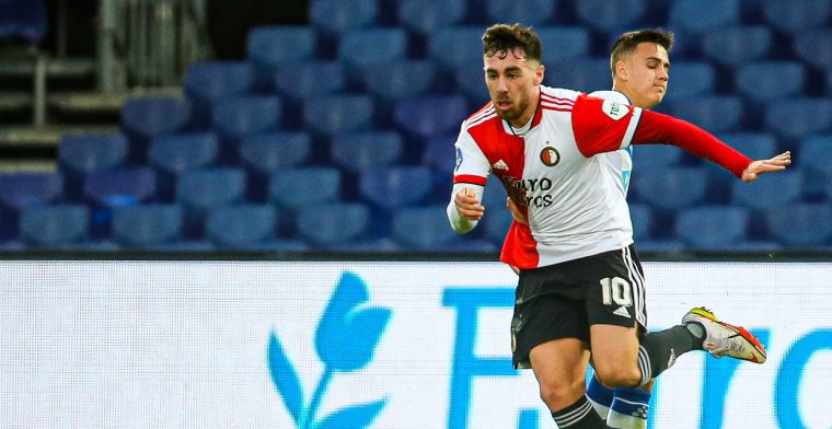 Kökcü luistert naar Slot en vader bij Feyenoord: 'Wilde ik nooit uit bijgeloof'