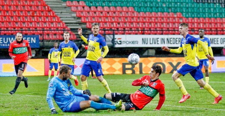 Cambuur wint subtop-strijd van NEC en klimt naar vierde plaats in Eredivisie