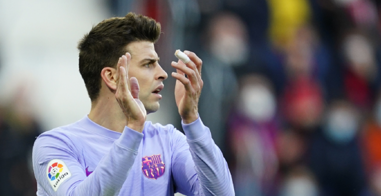 'Kritieke' situatie voor FC Barcelona, Piqué reageert teleurgesteld