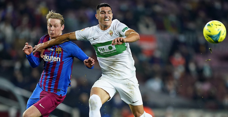 De Jong is mikpunt ondanks Barça-zege: 'Het geduld van Xavi raakte op'