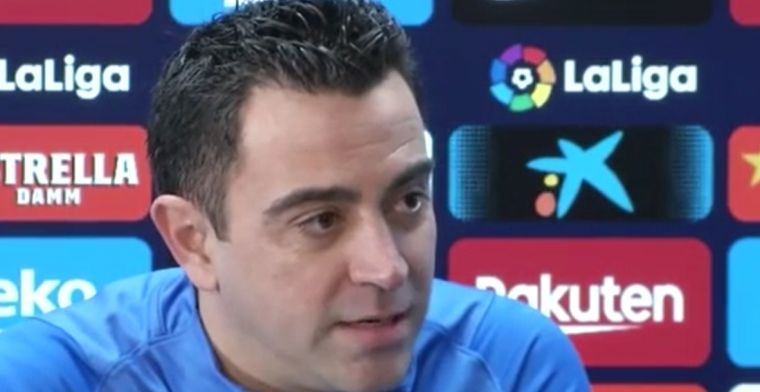 Xavi: 'Barça kan hem niet verliezen, als het nodig is leggen we allemaal geld in'