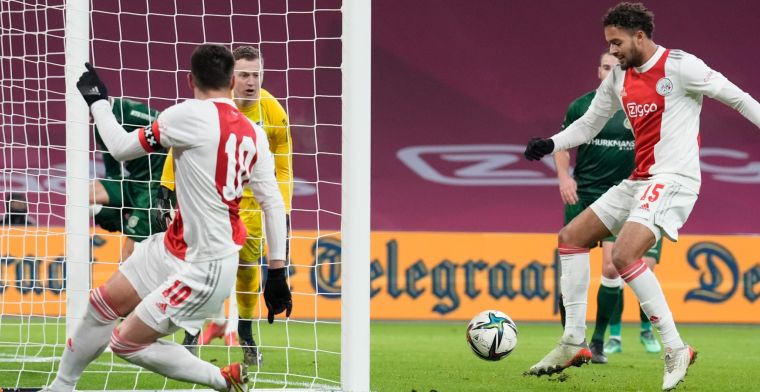 Ajax kan alvast uitrusten voor Kerstvakantie: 5-0 tegen Fortuna Sittard