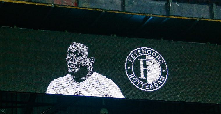 Feyenoord-supporters kunnen laatste groet brengen aan overleden Christian Gyan