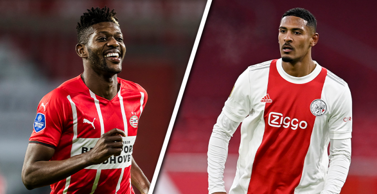 'Haller zou bij Ajax op zijn flikker gekregen hebben, Sangaré trekt PSV-lijn door'