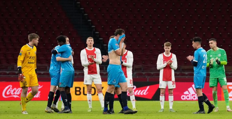 Erehaag houdt Ajax en Excelsior Maassluis bezig: 'Ik kreeg tranen in mijn ogen'