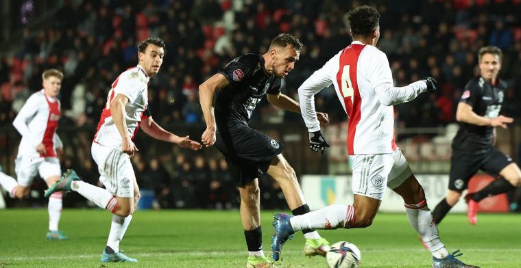Slechte dag voor beloftenteams: Jong Ajax onderuit tegen Almere City
