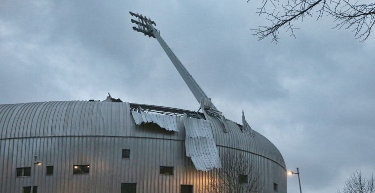 ADO Den Haag komt weer niet in actie: stadion niet veilig na storm Eunice