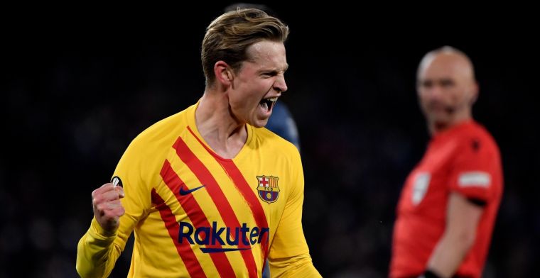 Barça wint mede dankzij prachtgoal Frenkie, Van Bronckhorst schakelt BVB uit