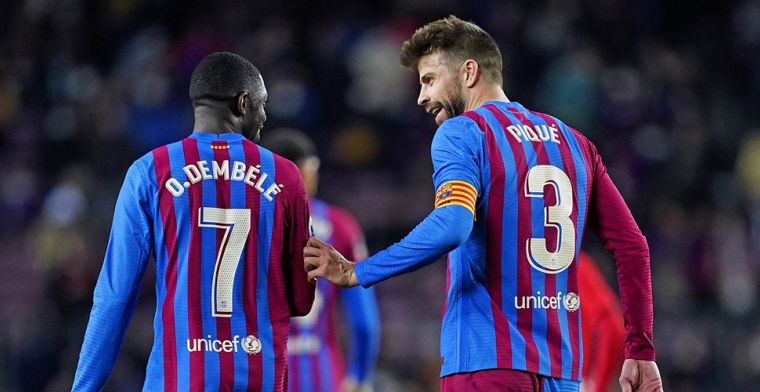 Barça zet deur voor Dembéle weer open: 'Altijd gehoopt dat hij zou blijven'