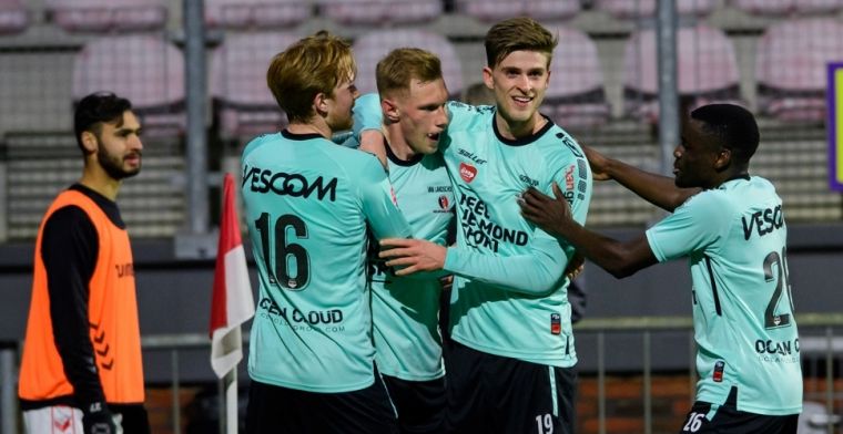 Dure nederlaag FC Emmen: hekkensluiter Helmond countert promotiekandidaat eruit